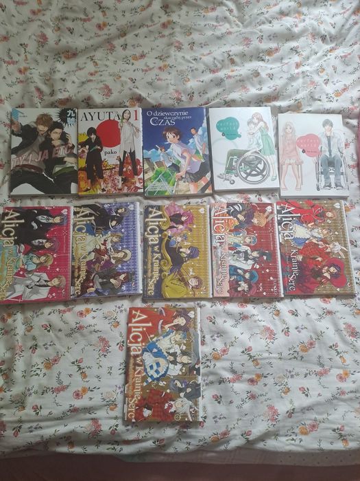 Sprzedam zestaw mang