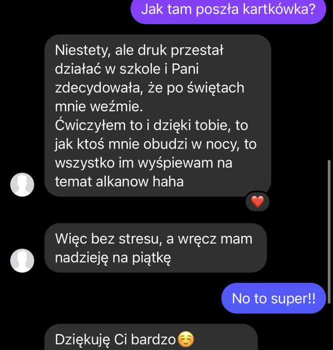 Korepetycje chemia