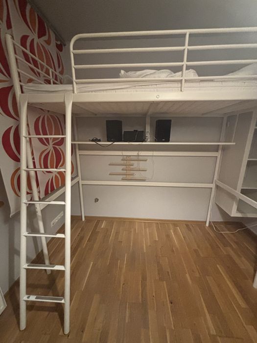 Łóżko  białe Ikea