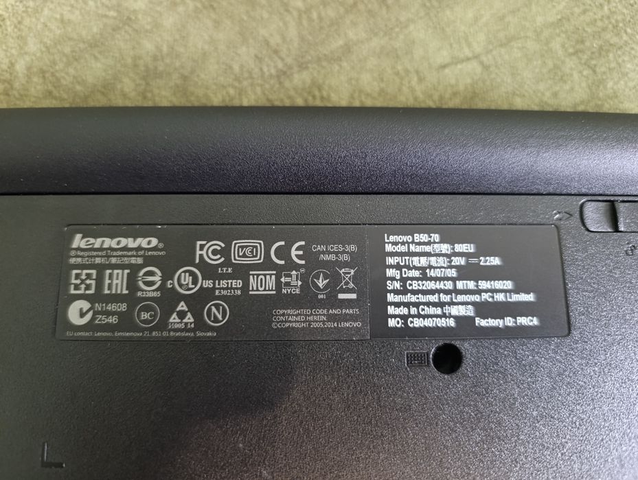 Lenovo B50-70 15.6" Intel Core i5-4200 8/1Tb стан нового