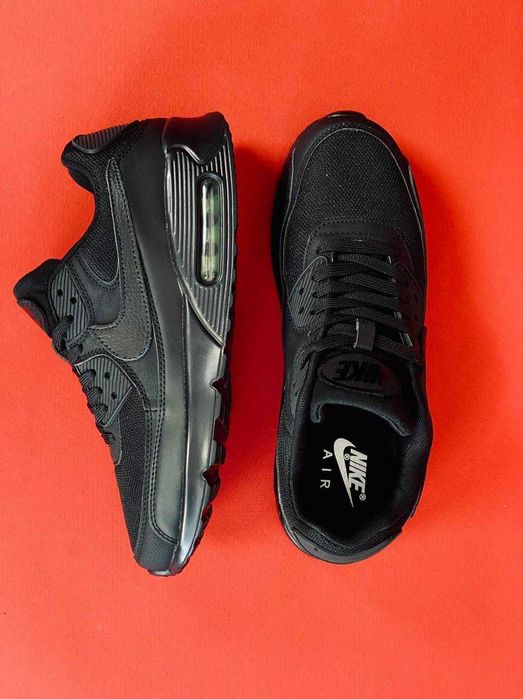 Кроссовки Nike Air Max 90 мужские Черные Лето2025! Чоловічі Найк кроси