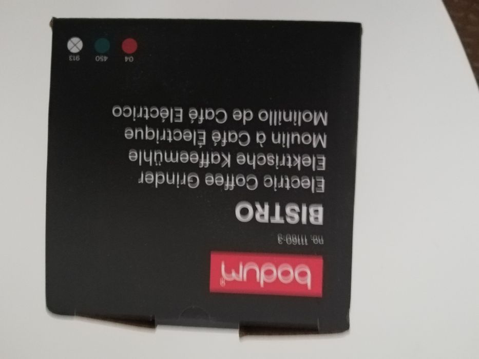 Moinho de Café Bodum 11160-3 (Novo)