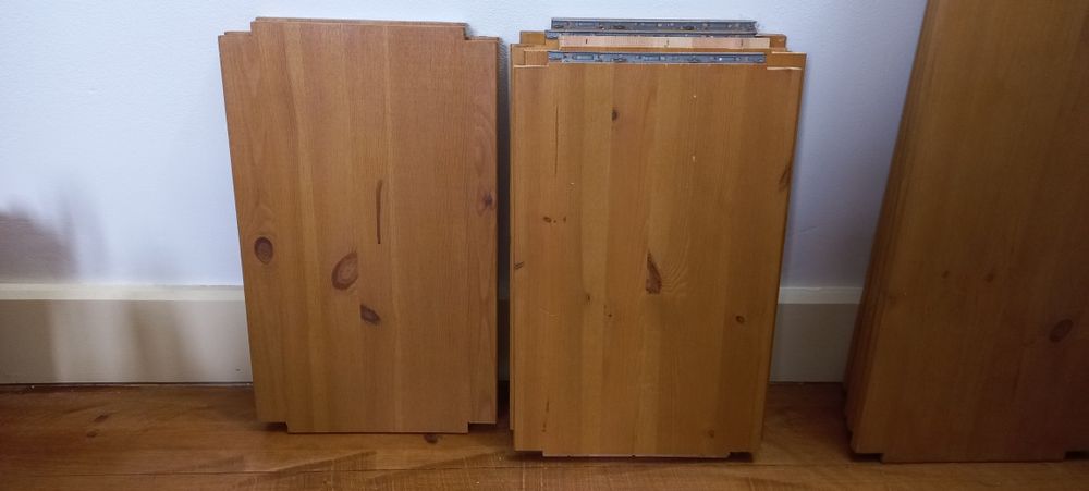 Prateleiras IVAR (50L x 30cm). Cor, Carvalho