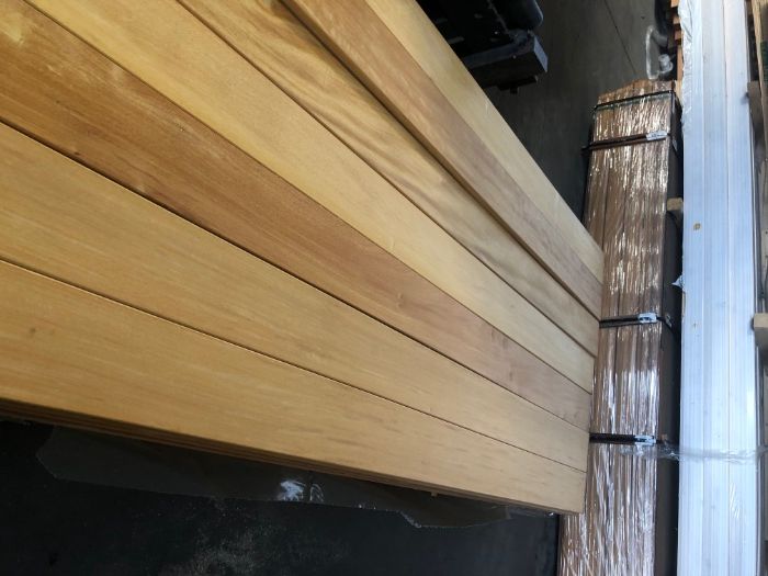 Piękna Deska tarasowa egzotyk GARAPA 21x145mm KD-SUPER CENA