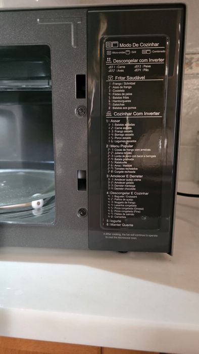 microondas da lg