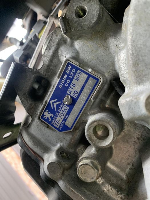 АКПП Aisin  TF80-SC  акпп айсін пежо 3008 5008 tf-70sc