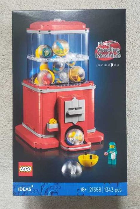LEGO Ideas 21358 Maszyna z minifgurkami BEZ FIGUREK I ICH AKCESORIÓW