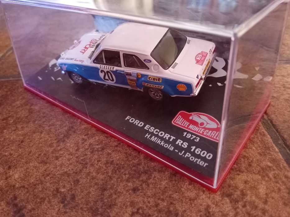 Miniatura Ford Escort RS 1600, Rally Monte Carlo 1973