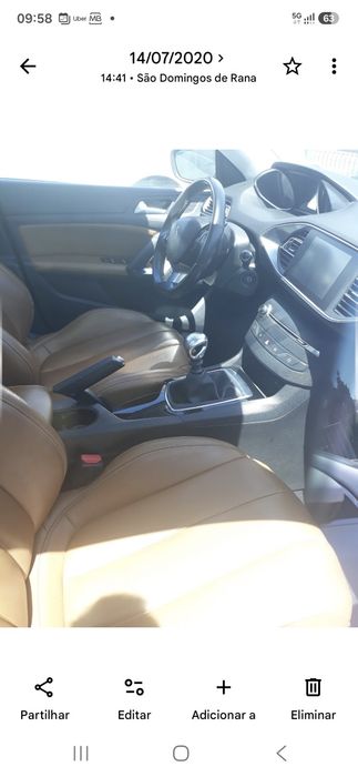Peugeot SW 1.6 Allure patilhas volante