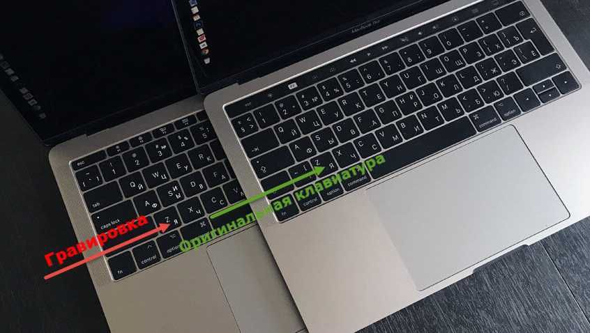 Комплект цифро-буквенных кнопок  MacBook A1534, A1708, A1706, A1708, A1932, A1989, A1990, A2159