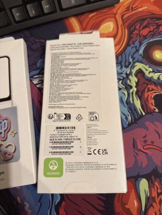 Capas originais samsung galaxy flip 6 e 7FE novas