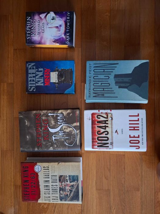 Livros Stephen King e outros autores em Inglês!