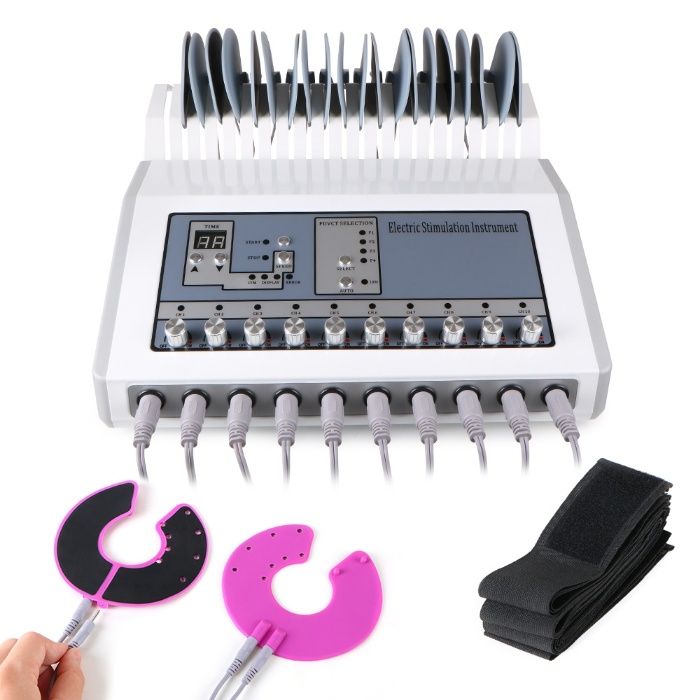 Eletroestimulador Ems Fitness 10 Canais