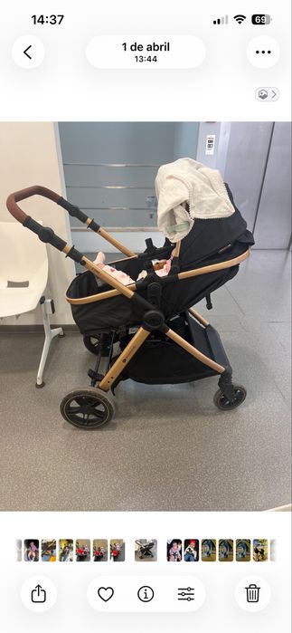 Vendo carrinho Kinderkraft ESME 3 em 1 – 140 €