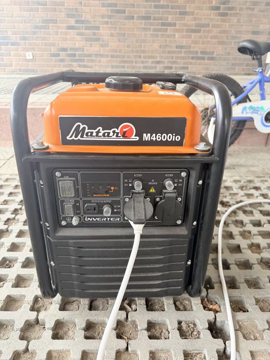 Бензиновий інверторний генератор Matari M4600io