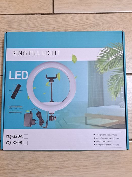 Lampa pierścieniowa 12 cali do smartfona