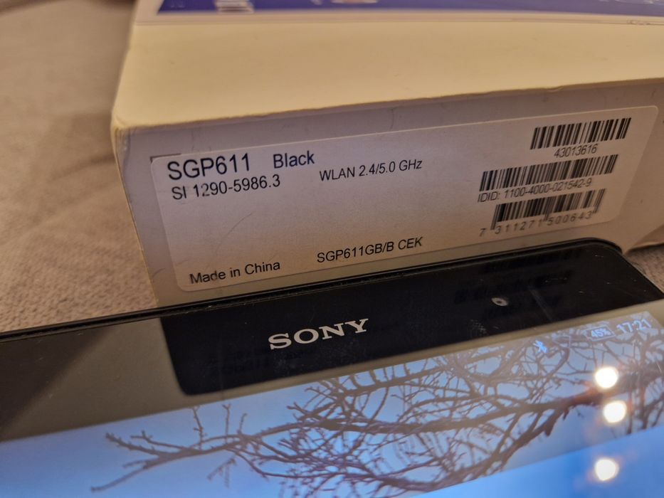 Tablet Sony Xperia Z3 Compact WIFI BT NFC