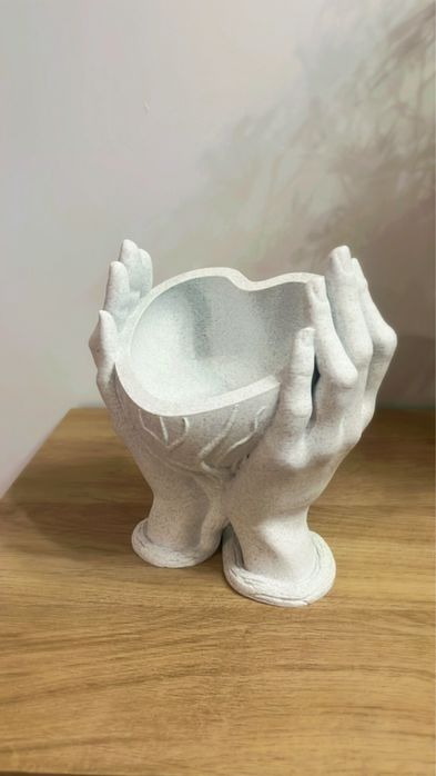 Vaso Decorativo em forma de coraçao