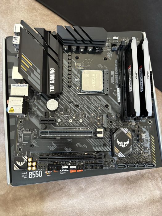 asus tuf gaming b550m plus - купить комплектующие для ПК - Цена на