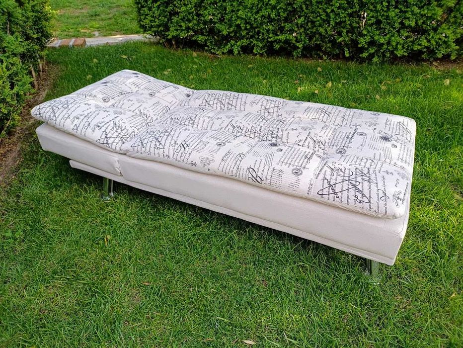 Esperguiçadeira chaise longue uso interior exterior em tecido