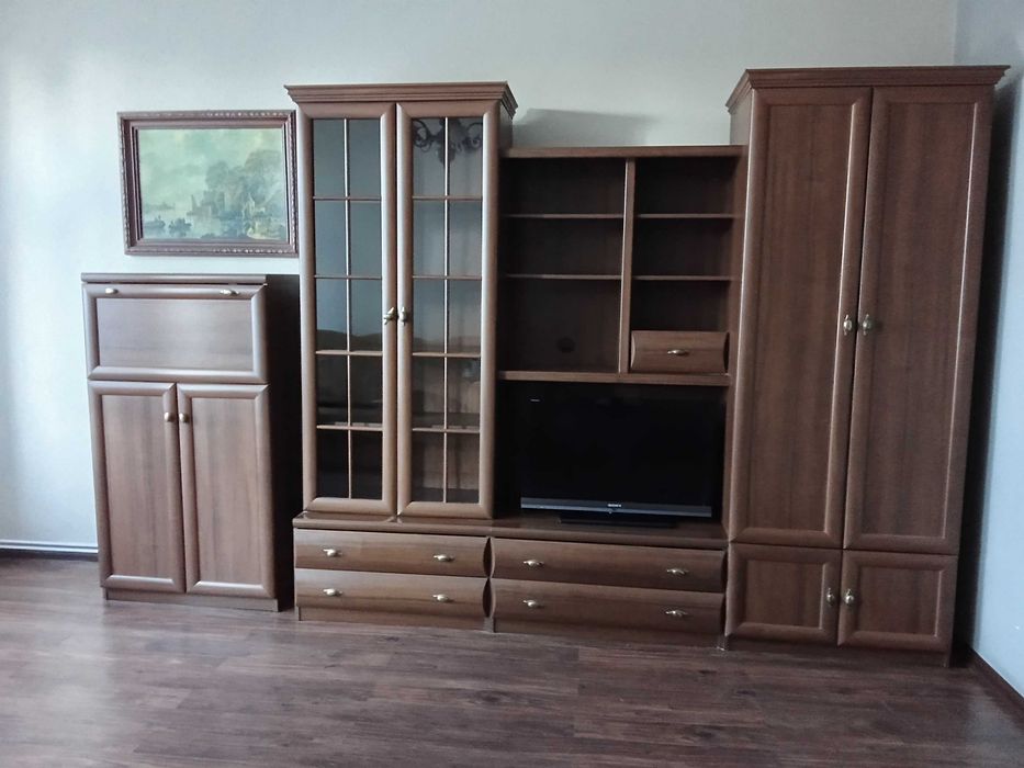 Meble pokojowe nowoczesne brazowe