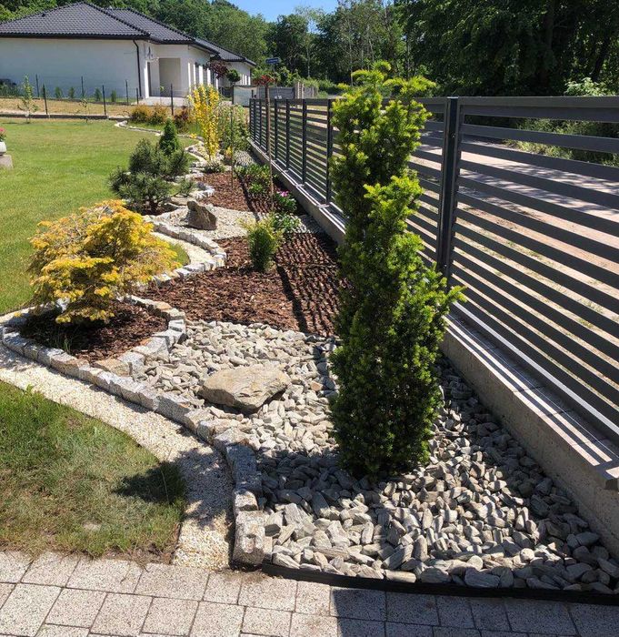 Kora kamienna kamień ozdobny naturalny gnejsowa szary grys z dostawą