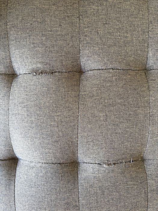 Sofá modular com chaise long castanho chocolate