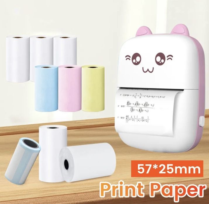Термопапір для Mini printer 9 рулонів