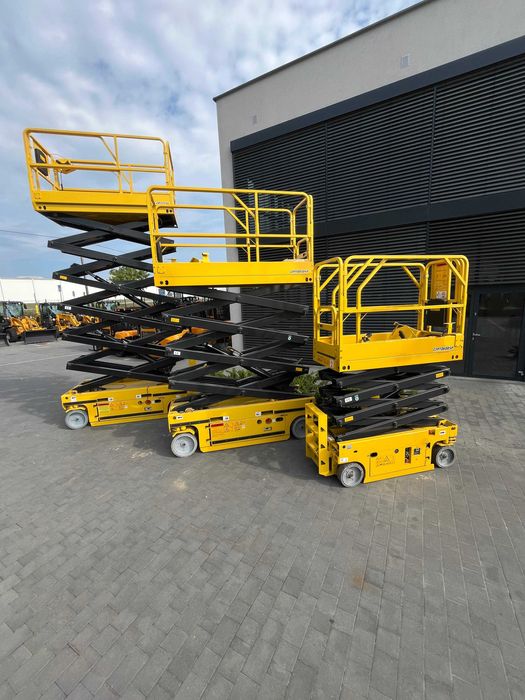 Nowy podnośnik nożycowy koszowy Gunter Grossmann 6m+2m