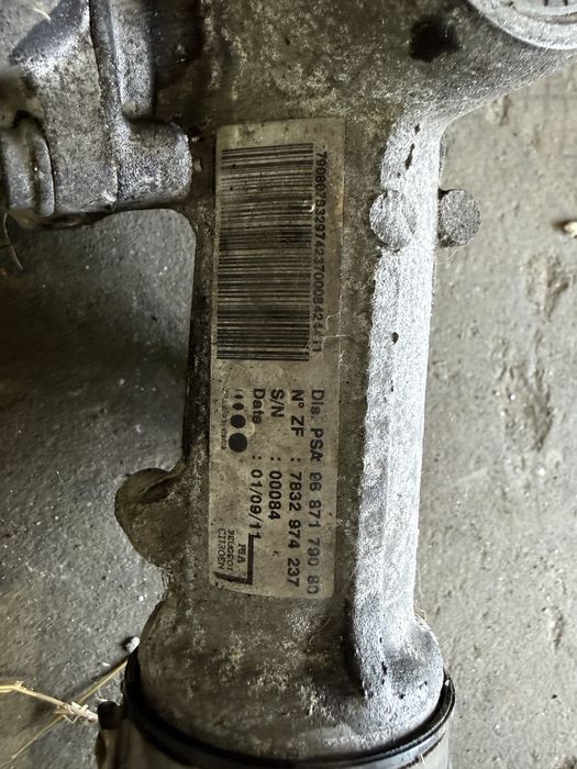 caixa de direção Citroen c5 1.6 hdi ano 2011
