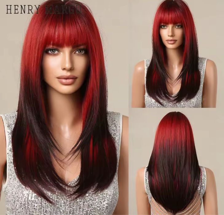 Парики красные от 600-800