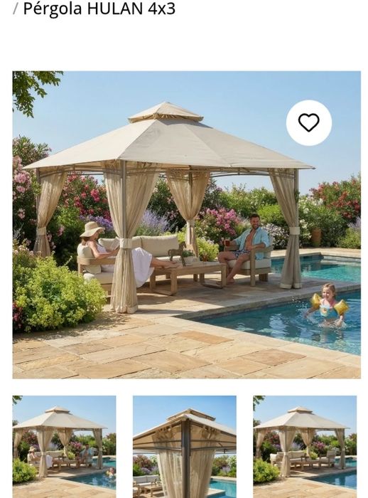Pérgola do espaço casa