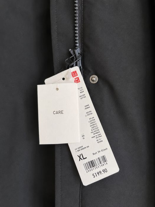 Uniqlo Ultra Warm Down Long Coat Пуховик Куртка Юнікло