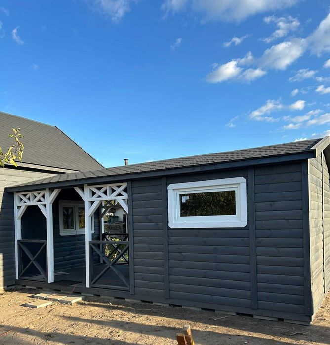 domek letniskowy,stodoła,onyks,drewniany,z tarasem,do 35m2, ogrodowy