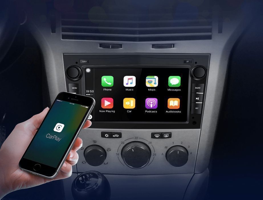 Opel Astra H Vectra C Antara Corsa C – Radio Android 15 7" CarPlay Android Auto GPS Nawigacja WiFi Bluetooth DSP 4G LTE PL 6GB/128GB