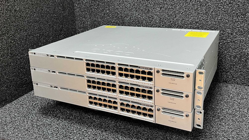 Гігабітні комутатори Cisco WS-C3850-24P-S / WS-C3850-24P-E