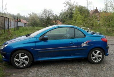 Bagażnik Peugeot 206 cc orginał