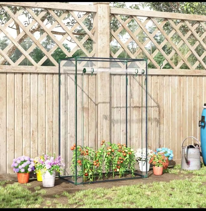 Mini estufa para terraço