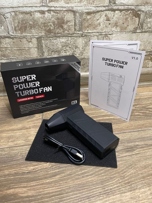 Super power turbo fan x3