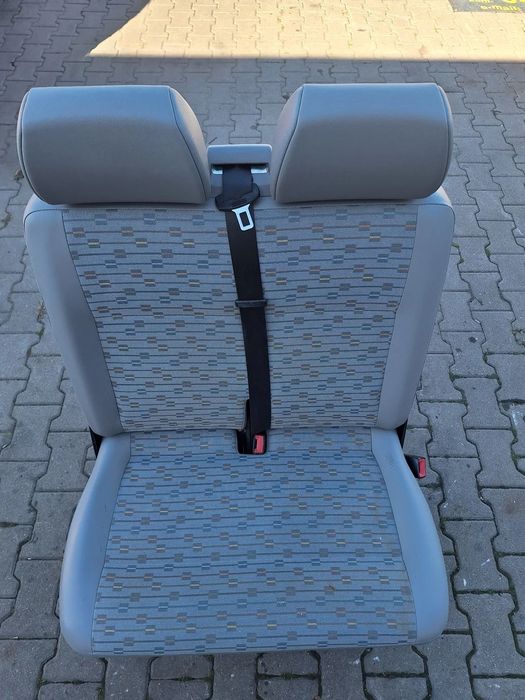 FOTEL KANAPA DWÓJKA PASAŻERA SKŁADANY DOKA - VW TRANSPORTER T5 LIFT T6