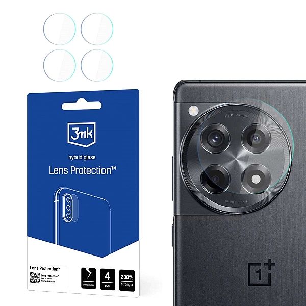Szkło na aparat 3mk Lens Protection™ hybrydowe na OnePlus 12R