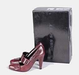 Sapatos Miss Sixty em Pele – Borgonha