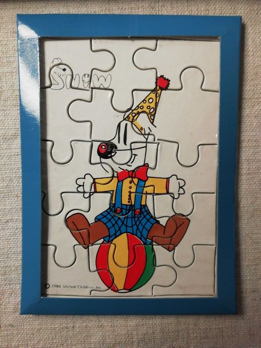 Puzzles Infantis "Marretas" e "Palhaço"64738630379650122