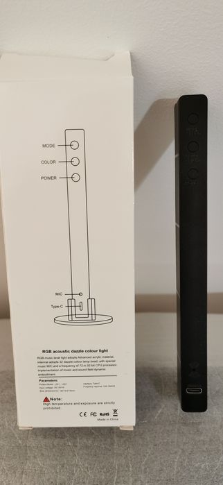 Barra de led ritmica