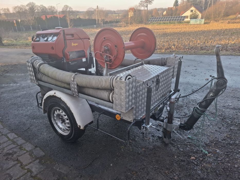 Pompa Ziegler TS8/8 w wersji mobilnej