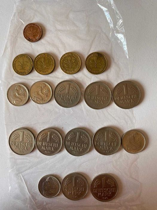 numismática-moedas alemãs antigas