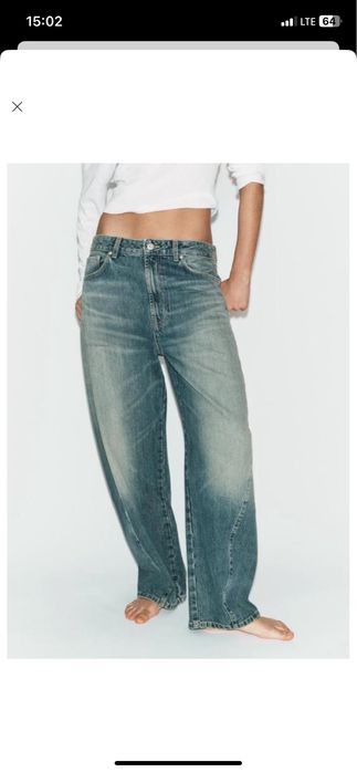 Новые джинсы ZARA багги  42 , XL/L