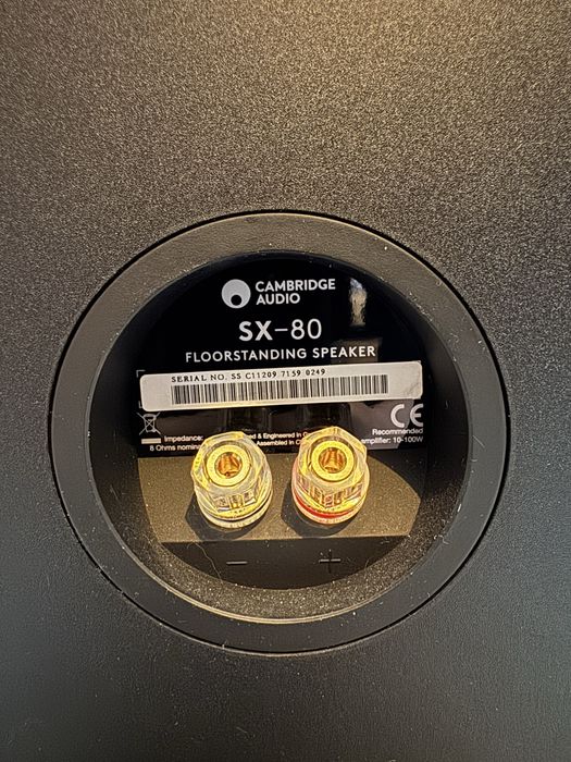 Colunas Cambridge Audio SX-80