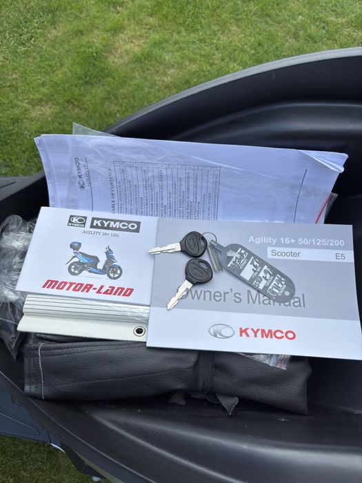 Skuter Kymco Agility 125. 2022r