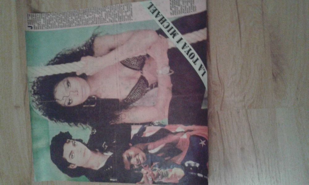 Michael Jackson La Toya Jackson Plakat Unikat